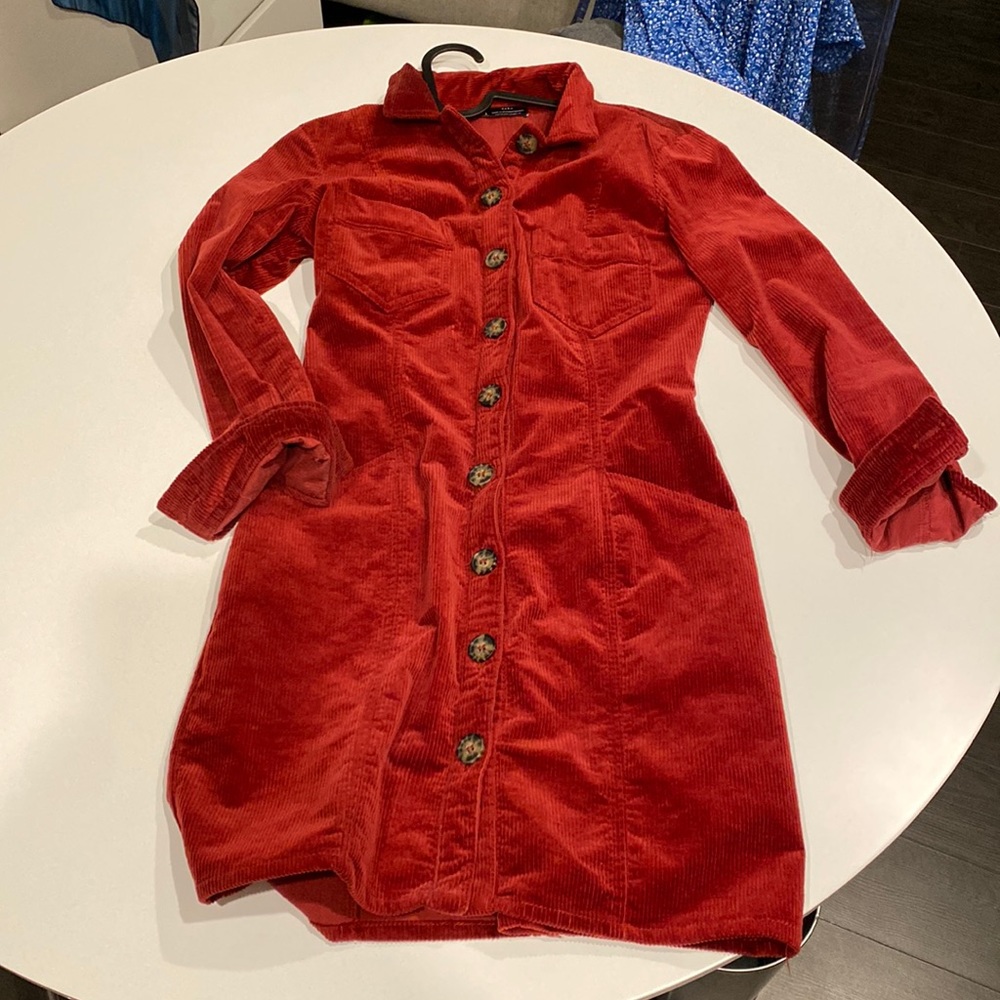 Burgundy Coloroid Jacket